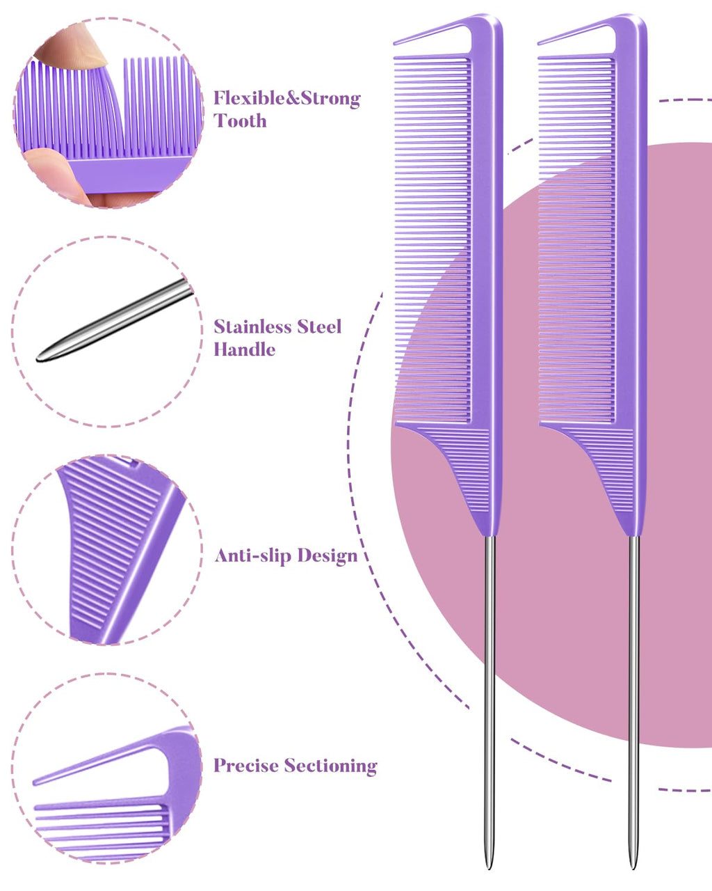 70pcs Metal Hair Clips