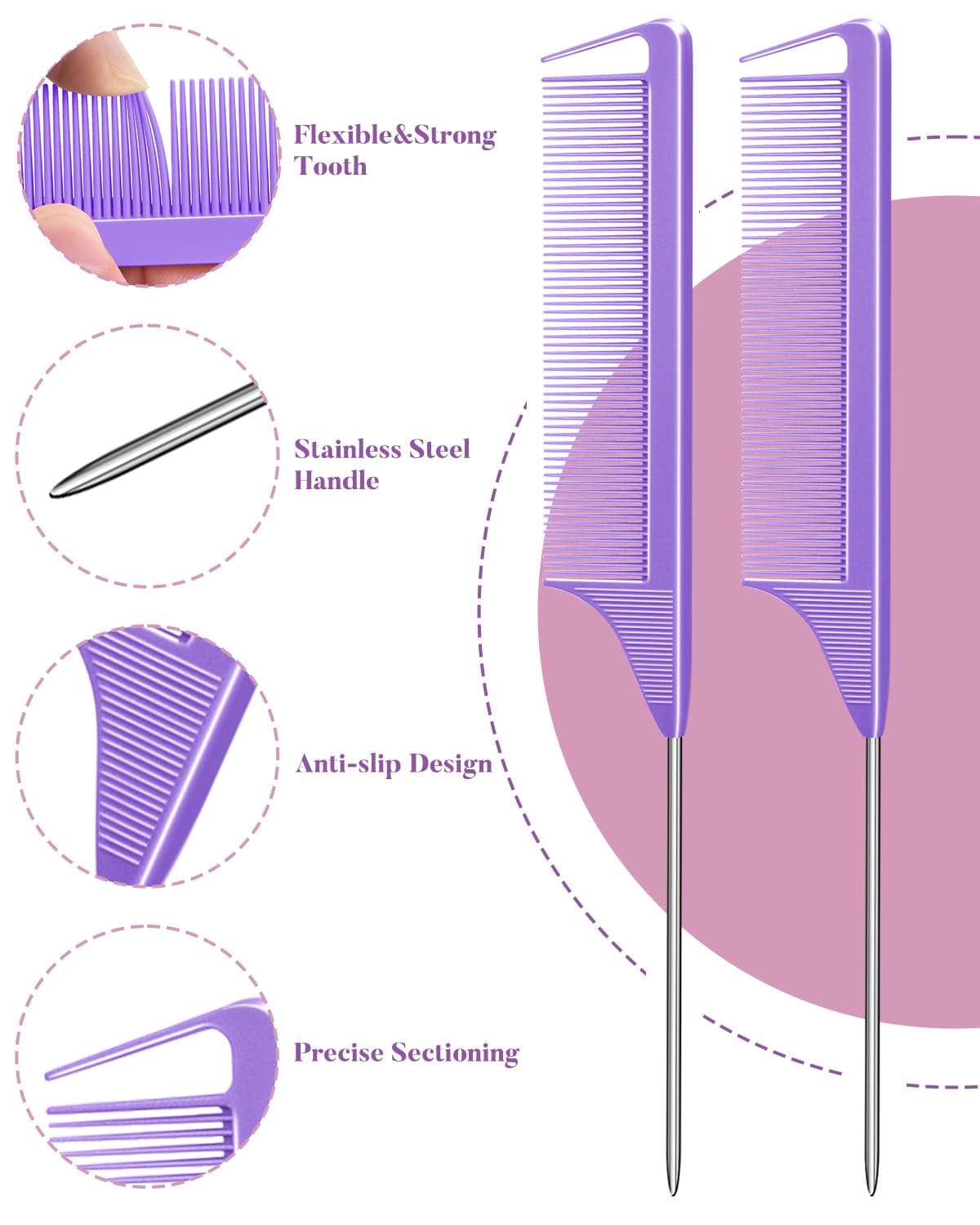 70pcs Metal Hair Clips